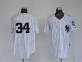 Custom Fan-Made Brian McCann New York Yankees #34 White Baseball Jersey