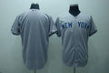 Custom Fan-Made Grey New York Yankees Baseball Jersey New York Yankees Grey Baseball Jersey